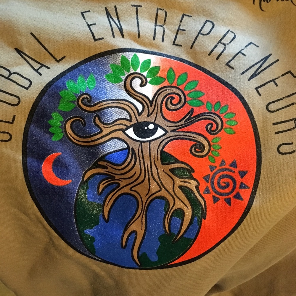 Graphic Pullover Hoodie NWOT - Picture 3 of 4